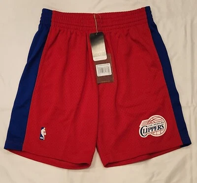 Mitchell & Ness Authentic Los Angeles Clippers 2000 Mens Medium Shorts NEW - Image 1 of 4