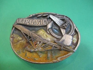 Hebilla de cinturón ultraligera vintage 1988 bergamota latón funciona A-45 hecho en EE. UU. - Imagen 1 de 7