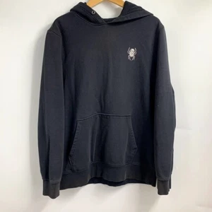 Lurking Class Men's Spider Web Embroidered Black Widow Pullover Hoodie Size M - Picture 1 of 13