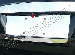 2011 2012 2013 2014 GMC YUKON STAINLESS STEEL LICENSE PLATE INSERT TRIM - Picture 1 of 1