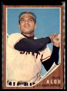 1962 Topps Felipe Alou San Francisco Giants #133
