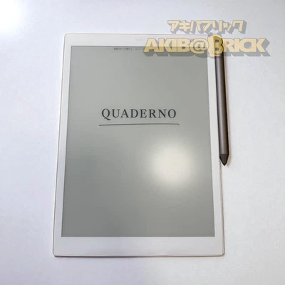 FUJITSU QUADERNO A5 Gen.3C 10.3 inch Electronic Paper FMVDP53CA5 White Brand NEW - Image 1 of 4