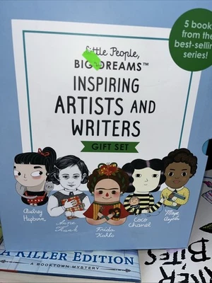 Little People, BIG DREAMS Inspiring Artists And Writers Five Book Gift Set - Image 1 of 4