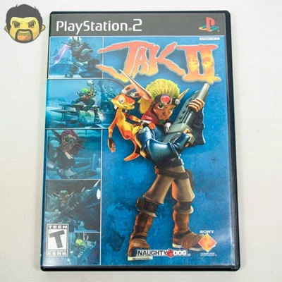 Jak 2 II PS2 CIB Sony PlayStation 2 2003 Black Label Complete with Manual Tested - Image 1 of 4