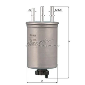 Knecht Kraftstofffilter KL446 76830798 1132631 1137026 1230645 1480561 2042987 - Bild 1 von 2