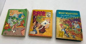 VTG Whitman A Big Little Book Cartoon Set of 3 Woody, Popeye, Tom & Jerry - Bild 1 von 11