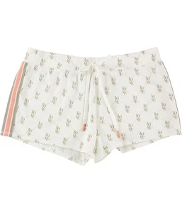 P.J. Salvage Womens Love Pajama Shorts, Off-White, Small - Picture 1 of 2