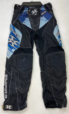 Pantalones de paintball Empire LTD Contact ZE 2011 para hombre talla pequeña 28-34 negro azul Foto 1 de 4