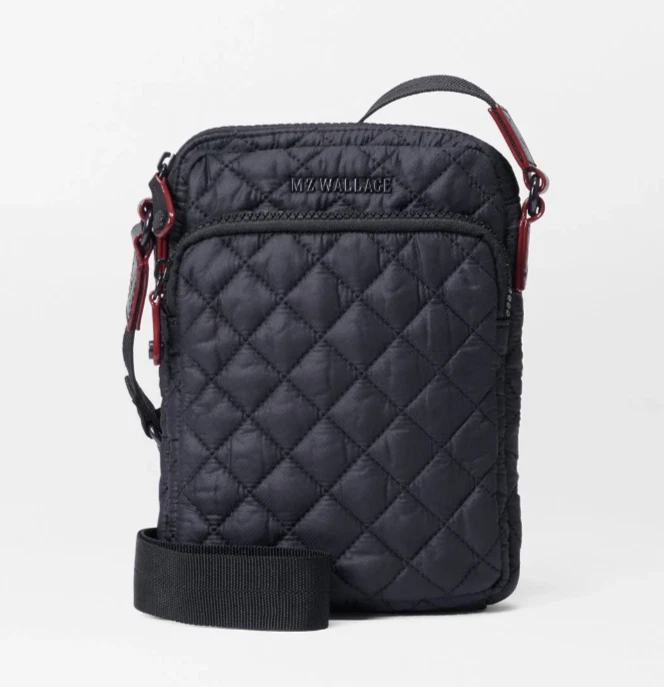 MZ Wallace Black Metro Micro Crossbody-