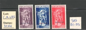 C_A_485. COLONIE AFRICA. TRIPOL. Luftpostsatz "FRANCESCO FERRUCCI" 1930. MNH - Bild 1 von 1