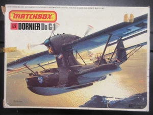 MATCHBOX 1/72 DORNIER DO G-1 BARCA VOLANTE #PK-409 KIT SCATOLA FINESTRA vintage - Foto 1 di 3