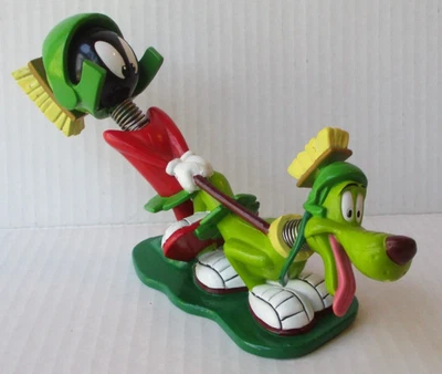 1998 Warner Bros Store Exclusive Marvin the Martian & K9 Bobblehead Figure BX - Image 1 of 4