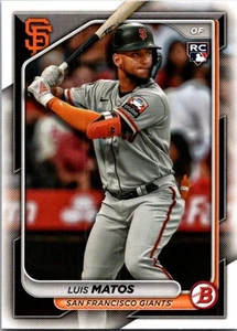 2024 Bowman #12 Luis Matos - Picture 1 of 2