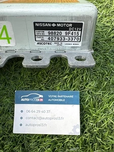 AIRBAGSENSOR RECHNER AIRBAGGEHÄUSE LEER NISSAN PRIMA 988209F41 - Bild 1 von 5