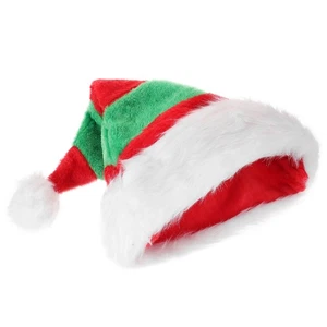 Sombrero de Papá Noel Hombres y Mujeres Prendas para la cabeza de vacaciones Navidad Sombreros festivos Festival - Imagen 1 de 12