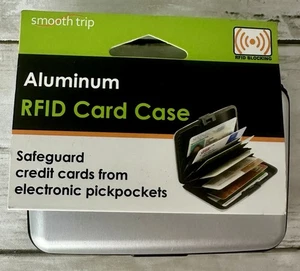 Aluminium RFID Kartenetui Smooth Trip - Bild 1 von 7