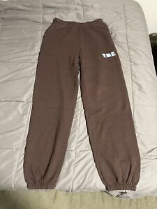 Top Dawg Entertainment Sweatpants Brown Size LARGE Official TDE Merch
