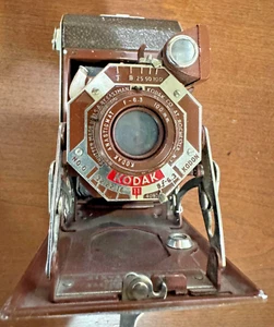 Kodak No. 11 Kodal Brown Folding Camera Vintage Film 620 - Picture 1 of 12