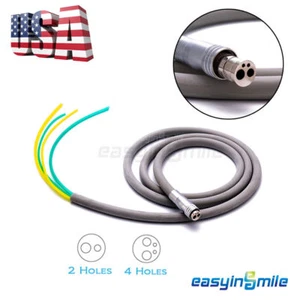 EASYINSMILE Dental 2/4 Hole Silicone Tubing Hose for Air Turbine High Handpiece - Picture 1 of 14