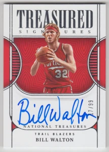 2022-23 Panini National Treasures Bill Walton Treasured Signatures Auto /99 - Picture 1 of 6