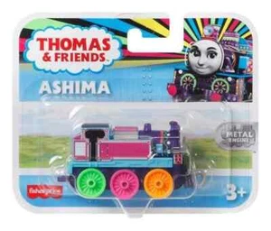 Thomas & Friends Neon Ashima Push Along Toy Train Engine - Picture 1 of 6