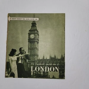 Libro de fechas internacional, visita guiada del vagabundo de Londres, década de 1960 - Imagen 1 de 13
