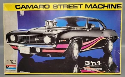 Monogram 69 Camaro Z28  large 1/12 scale Rare street machine Model  QIK FREE SH - Image 1 of 4
