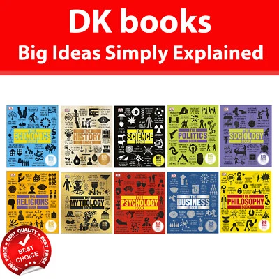 DK Books Big Ideas Simply Explained Philosophy, Psychology, History | Variation