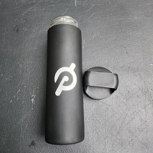 Botella de agua de vidrio Peloton antideslizante funda de silicona y tapa giratoria - Imagen 1 de 6