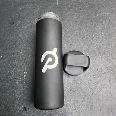Peloton Glass Water Bottle Non-Slip Silicone Sleeve and Twist Off Top - Image 1 of 4