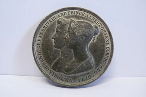 Medaille Queen Victoria & Albert Hochzeit 1840 - Bild 1 von 3