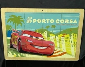 Disney Cars Pixar Lightning McQueen Puzzle "Porto Corsa Internationale" - Picture 1 of 1