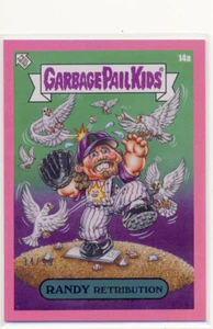 2023 Garbage Pail Kids GPK X MLB GROSS Pink 14a Randy Johnson 34/99 - Picture 1 of 1