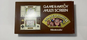 Game and Watch Donkey Kong 2 Nintendo game series with box