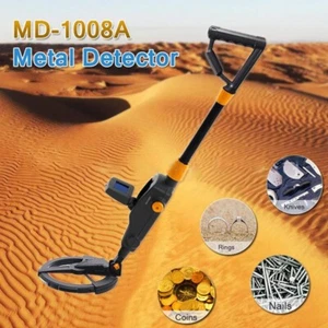 MD1008A Waterproof Metal Detector Liquid Crystal Treasure Finder Gold Detector - Picture 1 of 6