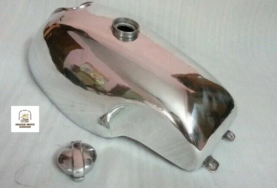 APTO PARA YAMAHA SR500 LYTA SPRINT ALEACIÓN ALUMINIO GAS COMBUSTIBLE TANQUE GASOLINA CON TAPA Foto 1 de 4