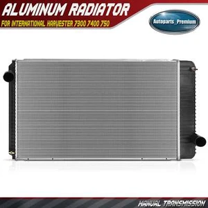Radiator for International Harvester 7300 7400 7500 WorkStar 7600 Manual Trans - Picture 1 of 8