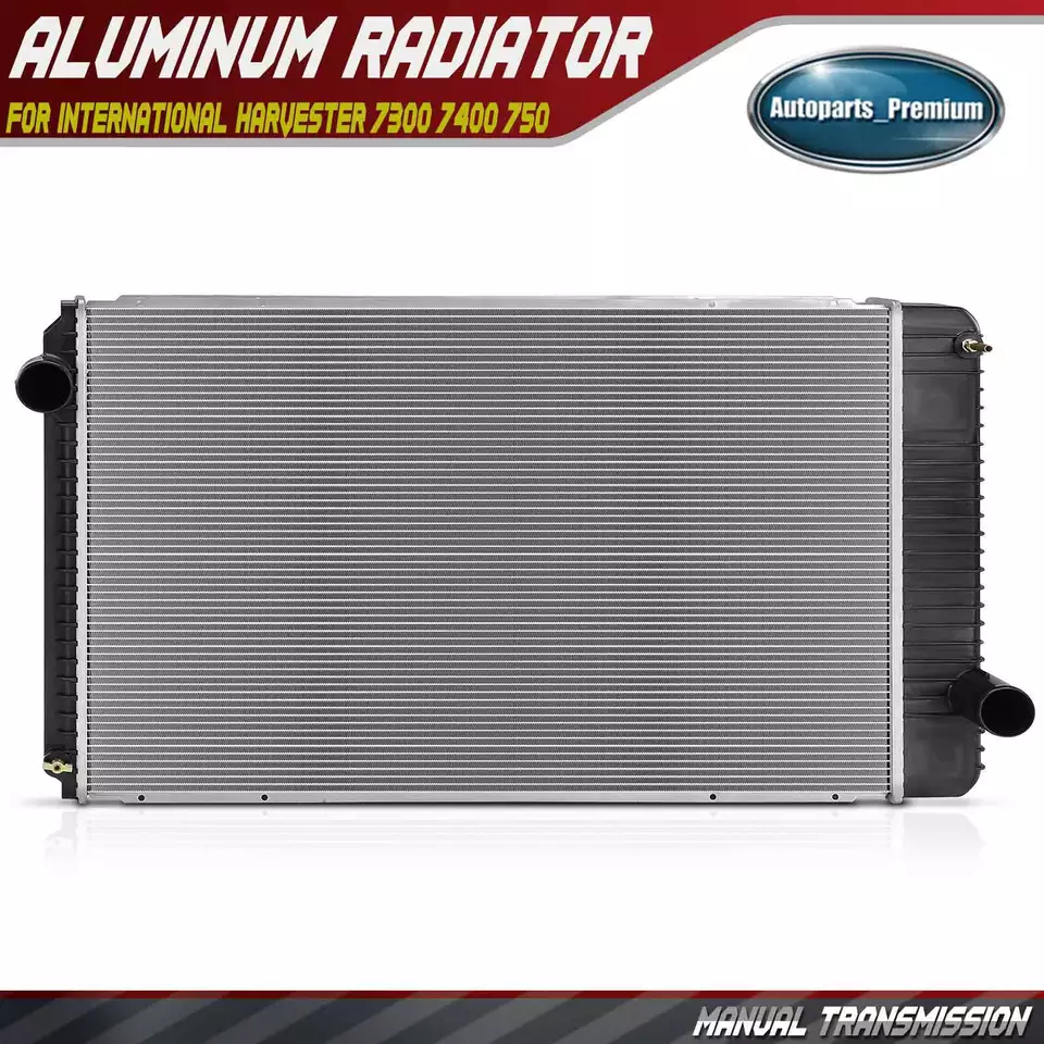 Radiator for International Harvester 7300 7400 7500 WorkStar 7600 Manual Trans - Image 1 of 4