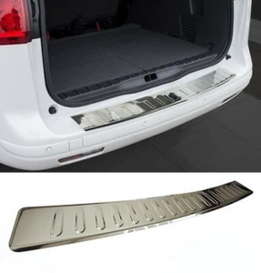 For Mercedes Vito Viano W639 Rear Bumper Protector Guard Trim Cover Chrome Sill - Picture 1 of 5
