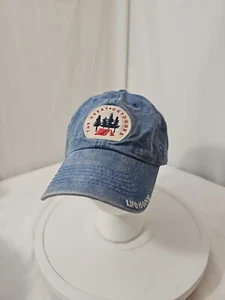 Cappello da baseball Life Is Good unisex The Great Outdoors Denim blu regolabile - Foto 1 di 10