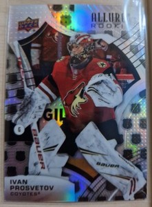 2005 Ivan Prosvetov Shield RC - Arizona Coyotes - Upper Deck Allure 2021-22 NHL