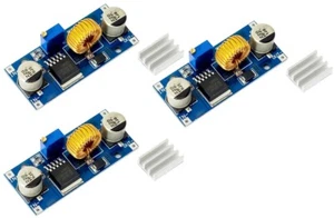 ATEC - 3 x DC/DC Step Down Converter IN:4-38V OUT:1,25-36V [5A Max] (XL4015) - - Imagen 1 de 7