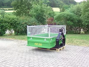 Heckcontainer, Kippmulde, Traktor, Schlepper, KM 200 - Bild 1 von 12
