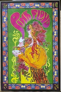 Pink Floyd March 15, 1966 Concert UK Import 2016 Art Poster 24 x 36 - Picture 1 of 1