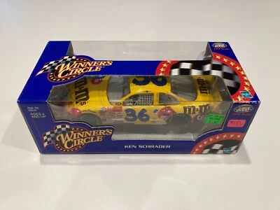 WINNERS CIRCLE - 2000 PONTIAC GRAND PRIX #36 M&M'S - KEN SCHRADER - NIB 1:24 - Image 1 of 3