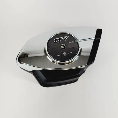 Harley Davidson 2024 Street Road Glide filtro de aire carcasa y filtro cromado Foto 1 de 4