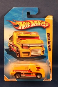 Hot Wheels 2010 New Models Rapid Response 18/44 New in Blister Pack - Picture 1 of 2