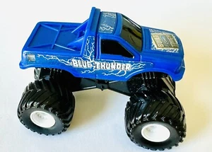 2004 Monster Jam Blue Thunder Ford Tough Pullback 4x4 Car Made In China - Picture 1 of 6