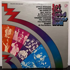 LET THE GOOD TIMES ROLL Movie Soundtrack (1973) - 12" Vinyl Record 2xLP - VG+ - Picture 1 of 4