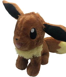 Peluche suave marrón Eevee Pokémon Build A Bear Workshop 2017 - Imagen 1 de 6
